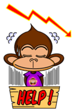 Lovely Monkey Paul sticker #1100477