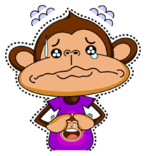 Lovely Monkey Paul sticker #1100482