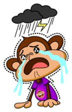 Lovely Monkey Paul sticker #1100483