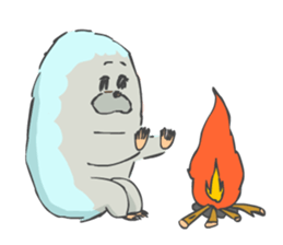 Yeti and Bigtie sticker #1100827