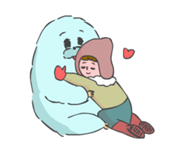 Yeti and Bigtie sticker #1100841