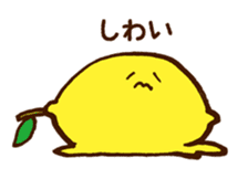 Hassaku orange & Lemon Sticker sticker #1100940