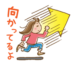 Dense contact for girls sticker #1100993