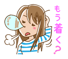 Dense contact for girls sticker #1101017