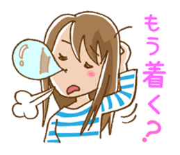 Dense contact for girls sticker #1101017
