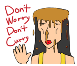 Mr. Curry Rice sticker #1101690