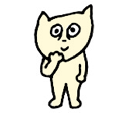 Living a cat sticker #1101803