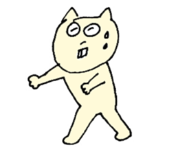 Living a cat sticker #1101806