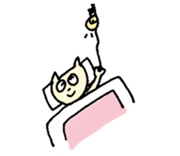 Living a cat sticker #1101816