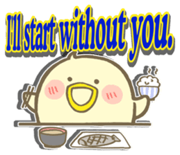 "Marupiyo" PART II:English ver sticker #1101980