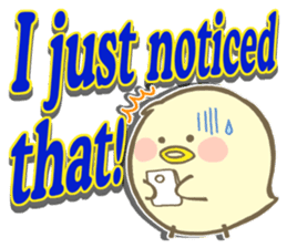 "Marupiyo" PART II:English ver sticker #1101984