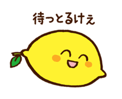 Hassaku orange & Lemon Sticker [No.2] sticker #1102040