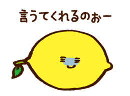 Hassaku orange & Lemon Sticker [No.2] sticker #1102044
