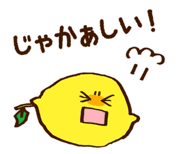 Hassaku orange & Lemon Sticker [No.2] sticker #1102045
