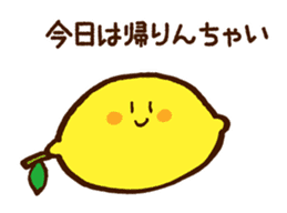 Hassaku orange & Lemon Sticker [No.2] sticker #1102048