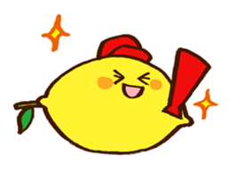 Hassaku orange & Lemon Sticker [No.2] sticker #1102051