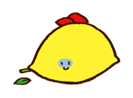 Hassaku orange & Lemon Sticker [No.2] sticker #1102053