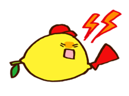 Hassaku orange & Lemon Sticker [No.2] sticker #1102055