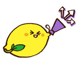 Hassaku orange & Lemon Sticker [No.2] sticker #1102059