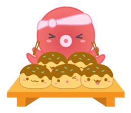 TAKOMAKI of BentoLand sticker #1102186