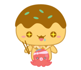 TAKOMAKI of BentoLand sticker #1102210