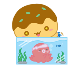 TAKOMAKI of BentoLand sticker #1102216