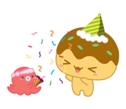 TAKOMAKI of BentoLand sticker #1102219