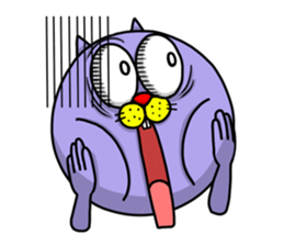 The very round cat sticker #1102330