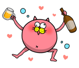 The very round cat sticker #1102334