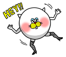 The very round cat sticker #1102342