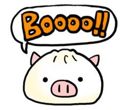 Cute steamed buns sticker #1102426