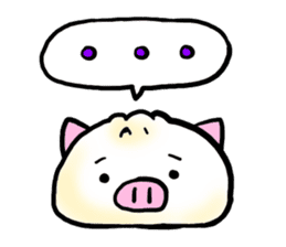 Cute steamed buns sticker #1102428