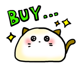Cute steamed buns sticker #1102441