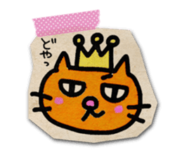 Paper Cat Stickers sticker #1102721