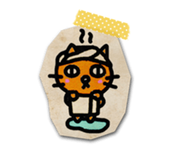 Paper Cat Stickers sticker #1102728