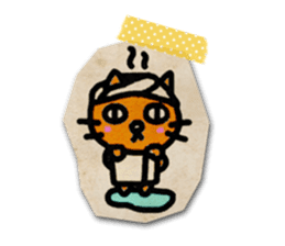 Paper Cat Stickers sticker #1102728
