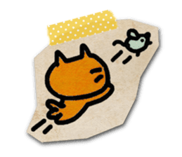 Paper Cat Stickers sticker #1102743