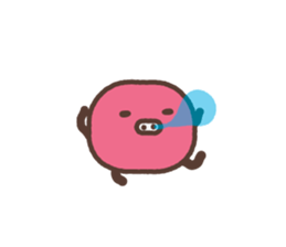 Beans pig 2 sticker #1102807