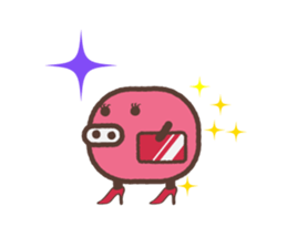 Beans pig 2 sticker #1102808