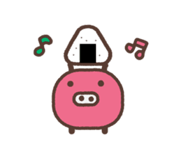 Beans pig 2 sticker #1102815