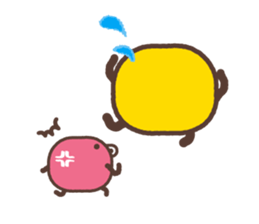 Beans pig 2 sticker #1102821