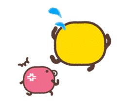 Beans pig 2 sticker #1102821