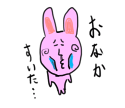 rabbit sticker sticker #1102829