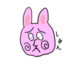 rabbit sticker sticker #1102840
