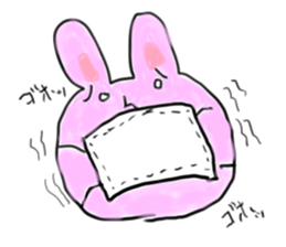 rabbit sticker sticker #1102845