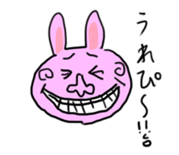 rabbit sticker sticker #1102858