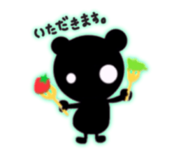 kuroi kumasan sticker #1102986