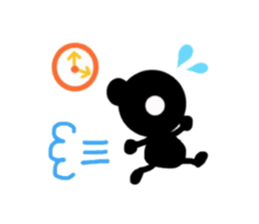 kuroi kumasan sticker #1102993