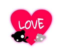 kuroi kumasan sticker #1103009