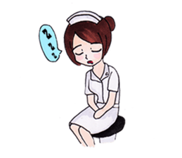 We are baby Nurse !! sticker #1103164